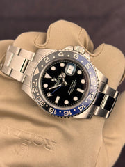 Pre-owned Rolex GMT Master II 116710BLNR Automatic Watch 2016 Full Set