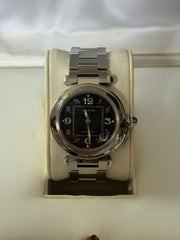 Pre-Owned Cartier Pasha Stainless Steel Automatic Midsize 2324 Mint Condition