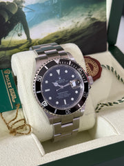 Pre-owned Rolex Submariner 16610 Engraved Rehaut 2008 Stainless Steel Automatic