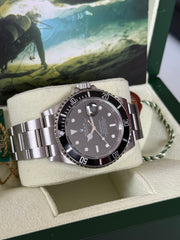 Pre-owned Rolex Submariner 16610 Engraved Rehaut 2008 Stainless Steel Automatic