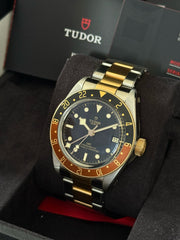 Pre Owned Tudor Black Bay GMT Steel and Gold M79833 Box and Papers 2022
