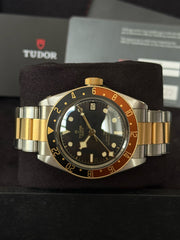 Pre Owned Tudor Black Bay GMT Steel and Gold M79833 Box and Papers 2022
