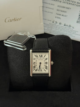 Cartier Tank Solo WSTA0041 2024 Box And Papers Quartz