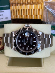Pre-owned Rolex Submariner 16610 2000 Stainless Steel 40mm Automatic Fully Serviced Boxed