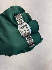 Pre-owned Cartier Panthere Stainless Steel ref 1320 Quartz 23mm Boxed