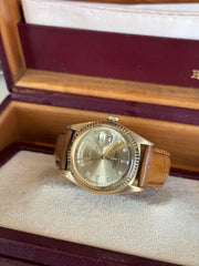 Pre-owned Rolex Daydate 1803 Vintage Diamond Factory Dial