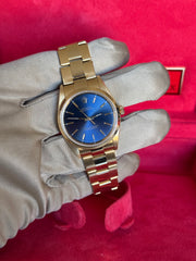 Pre-owned Rolex Oyster Perpetual 14208m 18ct Yellow Gold Automatic 2001 Rivet Bracelet