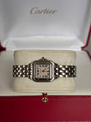 Pre-owned Cartier Panthere Stainless Steel ref 1320 Quartz 23mm Boxed