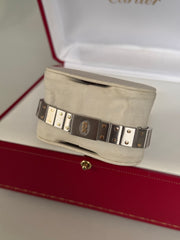 Pre-owned Cartier Ladies Two Tone Octagon Quartz 187903