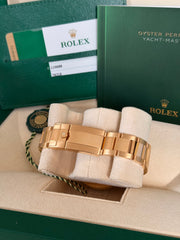 Pre-owned Rolex Yachtmaster ii Yellow Gold 44mm 116688 2015 Calibre 4161