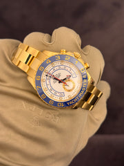 Pre-owned Rolex Yachtmaster ii Yellow Gold 44mm 116688 2015 Calibre 4161