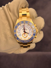 Pre-owned Rolex Yachtmaster ii Yellow Gold 44mm 116688 2015 Calibre 4161