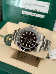 Pre-owned Rolex Submariner No-Date 114060 2020 Complete UK Set