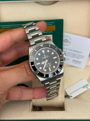 Pre-owned Rolex Submariner No-Date 114060 2020 Complete UK Set