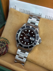 Pre-owned Rolex Submariner 16610 Pre-Ceramic 1993 £2300 Rolex Service Mint Condition