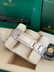 Pre-owned Rolex Daytona 116500LN Stainless Steel 2022 Box and Papers Mint Condition