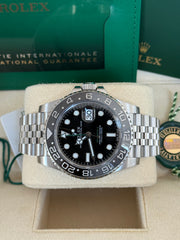 Pre-owned Rolex GMT Master II 126710GRNR 'Bruce Wayne' Jubilee 2025 Unworn