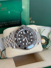 Pre-owned Rolex GMT Master II 126710GRNR 'Bruce Wayne' Jubilee 2025 Unworn