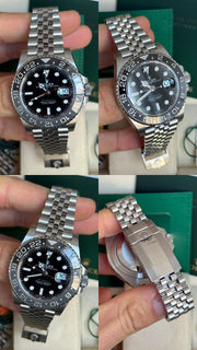 Pre-owned Rolex GMT Master II 126710GRNR 'Bruce Wayne' Jubilee 2025 Unworn