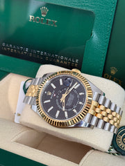 Pre-owned Rolex SkyDweller 336933 Jubilee 2023 Complete Set
