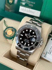 Pre-owned Rolex Submariner Date 41mm 126610LN Stainless Steel 2021 Full UK Set New