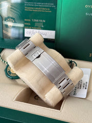 Pre-owned Rolex Submariner Date 41mm 126610LN Stainless Steel 2021 Full UK Set New