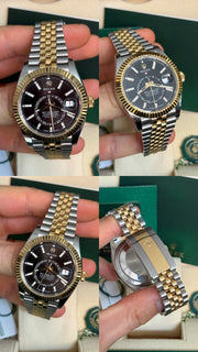 Pre-owned Rolex SkyDweller 336933 Jubilee 2023 Complete Set