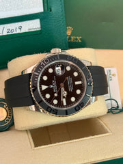Pre-owned Rolex YachtMaster 42mm 226659 White Gold 2019 Complete UK Set