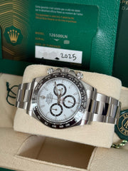 Pre-owned Rolex Daytona 126500LN 2025 Complete Set