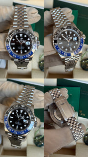 Pre-owned Rolex GMT Master II 126710BLNR Automatic Watch Batgirl 2022 Full Set
