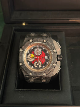Pre-owned Audemars Piguet Royal Oak Offshore 44mm 26290IO.OO.A001VE.01 Forged Carbon Fibre Full Set 2010