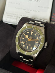 Pre-owned Tudor Black Bay 79230g Harrord's Black Bay 2021 Full Set