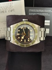 Pre-owned Tudor Black Bay 79230g Harrord's Black Bay 2021 Full Set