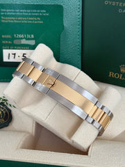 Pre-owned Rolex Submariner Bluesy 41mm Two Tone 126613LB 2023 Mint Condition Complete Set