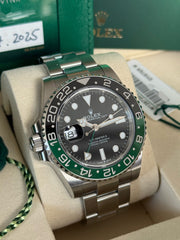 Pre-owned Rolex GMT Master II 'Sprite' Oyster 2025 Mint with Stickers Complete Set