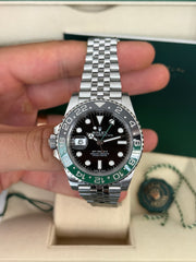 Pre-owned Rolex GMT Master II 126720VTNR 'Sprite' Jubilee 2022 Mint Complete UK Set