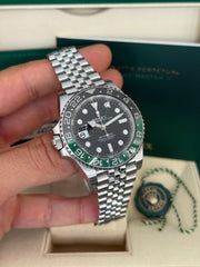 Pre-owned Rolex GMT Master II 126720VTNR 'Sprite' Jubilee 2022 Mint Complete UK Set