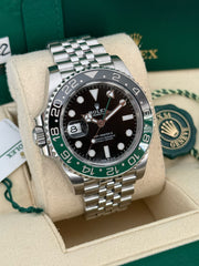 Pre-owned Rolex GMT Master II 126720VTNR 'Sprite' Jubilee 2022 Mint Complete UK Set