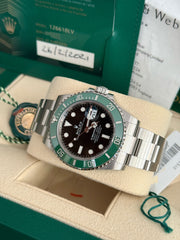 Pre-owned Rolex Submariner 'Starbucks' 126610LV 2021 Unworn Complete UK Set with Receipt