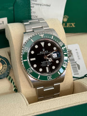 Pre-owned Rolex Submariner 'Starbucks' 126610LV 2021 Unworn Complete UK Set with Receipt