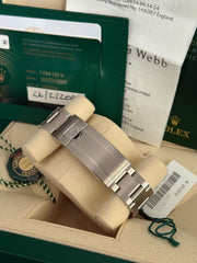 Pre-owned Rolex Submariner 'Starbucks' 126610LV 2021 Unworn Complete UK Set with Receipt