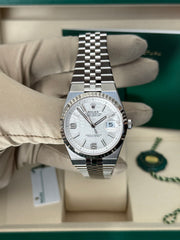 Pre-owned Rolex LandDweller 36mm 127234 Unworn 2026 Complete UK Set