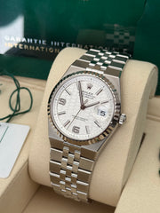 Pre-owned Rolex LandDweller 36mm 127234 Unworn 2025 Complete UK Set