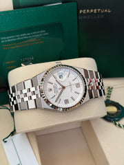 Pre-owned Rolex LandDweller 36mm 127234 Unworn 2026 Complete UK Set