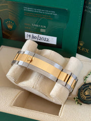 Pre-owned Rolex Submariner Date 126613LN Stainless Steel 2022 Box and Papers Ceramic Bezel