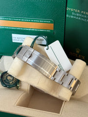 Pre-owned Rolex Submariner Hulk 40mm Fully Stickered Unworn with Receipt 116610LV 2019 Unworn Complete Set