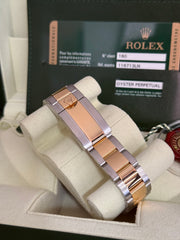 Pre-owned Rolex GMT Master II 40mm 116713LN Steel and Gold 2010 Complete UK Set