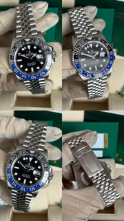 Pre-owned Rolex GMT Master II 126710BLNR Automatic Watch Batgirl 2020 Full Set