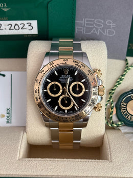 Pre-owned Rolex Daytona 126503 Black Dial 2023 Complete UK Set Mint Condition