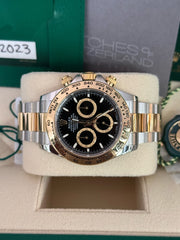 Pre-owned Rolex Daytona 126503 Black Dial 2023 Complete UK Set Mint Condition